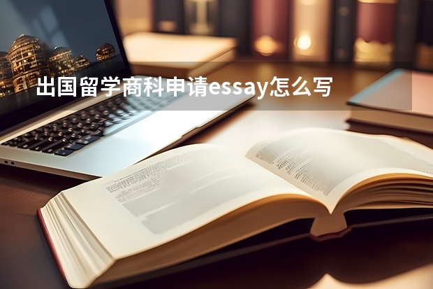 出国留学商科申请essay怎么写