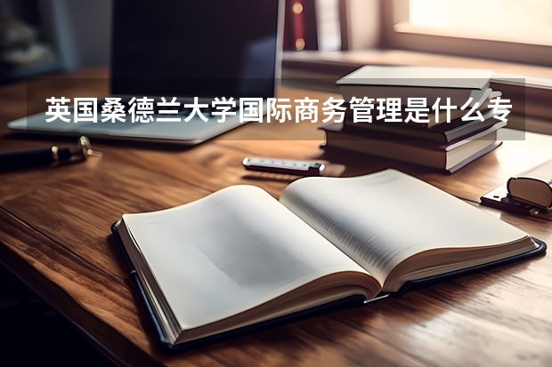 英国桑德兰大学国际商务管理是什么专业大类?