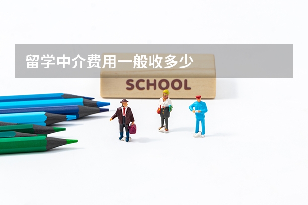 留学中介费用一般收多少