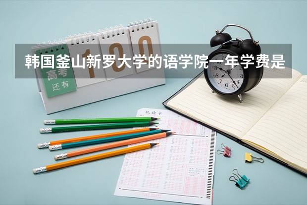 韩国釜山新罗大学的语学院一年学费是多少？宿舍费？生活费？