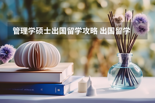 管理学硕士出国留学攻略 出国留学 管理类专业的留学优势分析