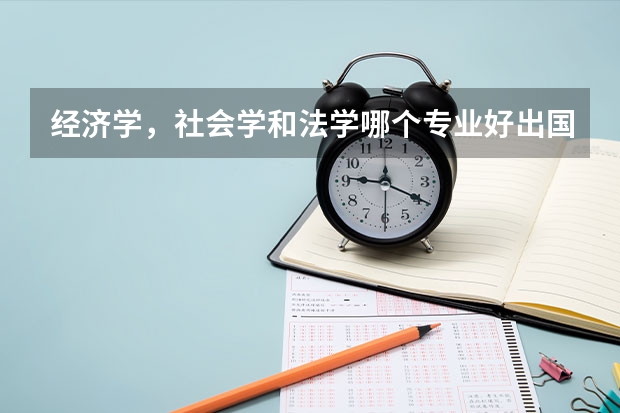 经济学，社会学和法学哪个专业好出国读研？且奖学金好申请？谢谢