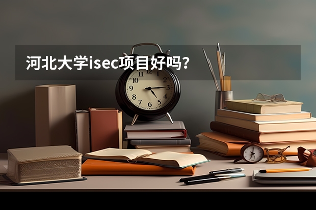 河北大学isec项目好吗？