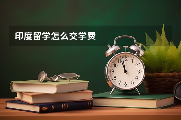 印度留学怎么交学费