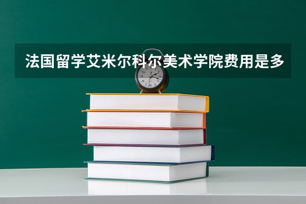 法国留学艾米尔科尔美术学院费用是多少