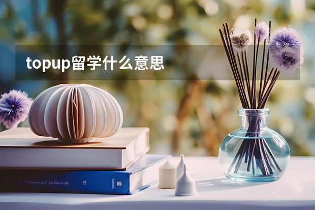 topup留学什么意思