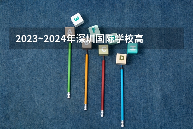 2023~2024年深圳国际学校高中排名榜单一览（2024年茨城大学留学生要项）