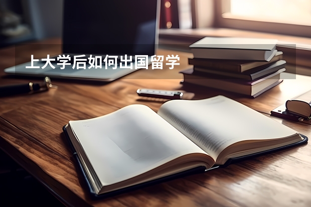 上大学后如何出国留学