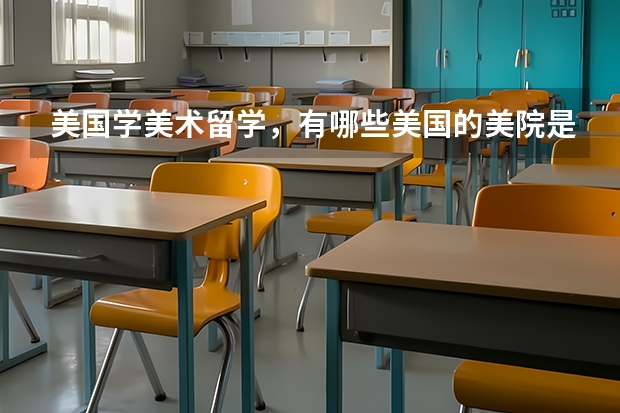 美国学美术留学，有哪些美国的美院是公立免学费的？