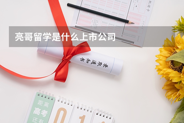 亮哥留学是什么上市公司