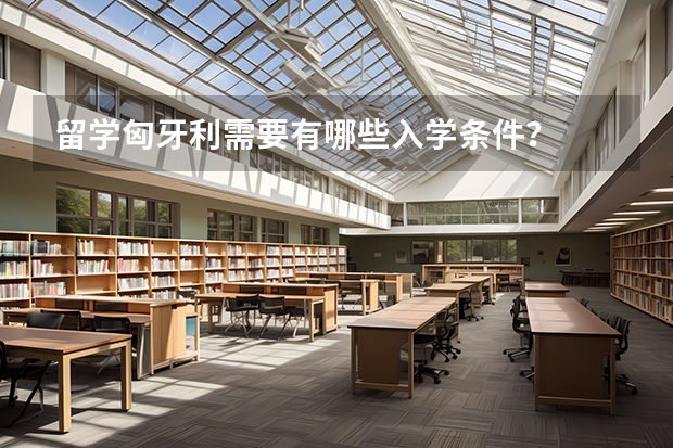 留学匈牙利需要有哪些入学条件？